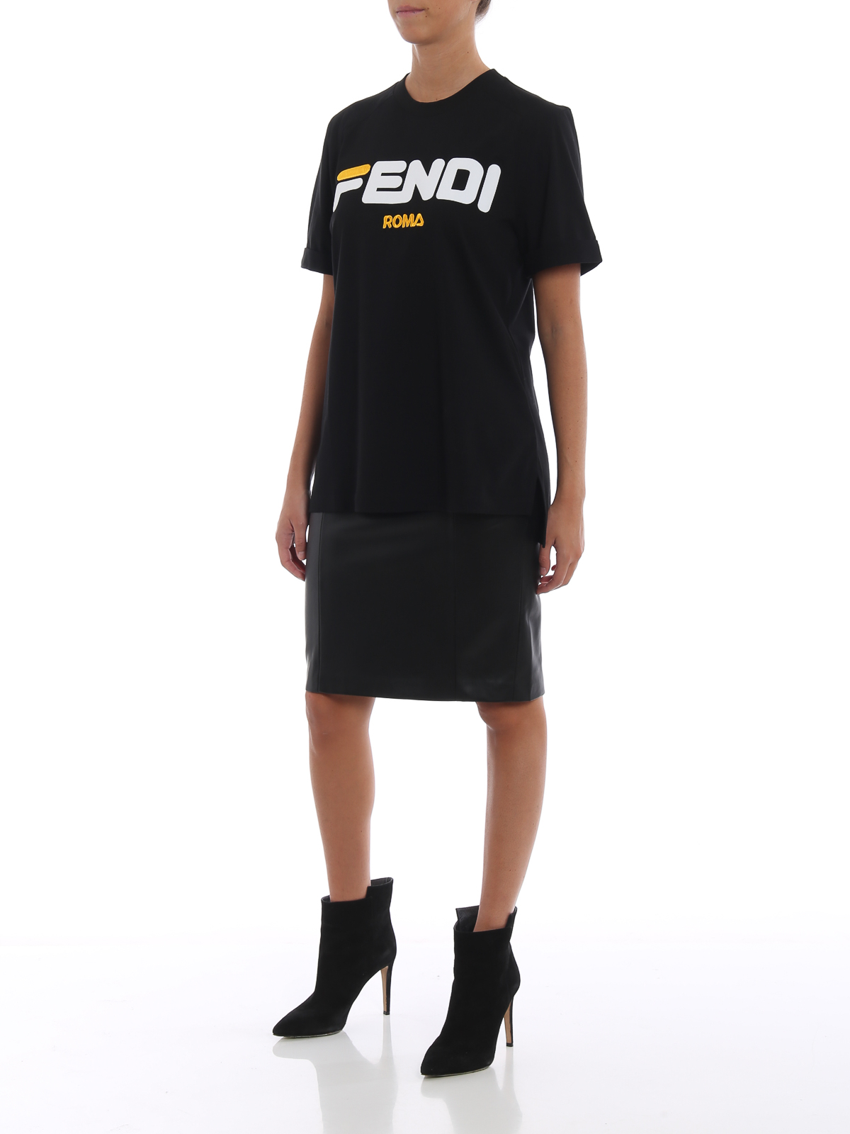 Tシャツ Fendi - Tシャツ - 黒 - FS7074A5H1GME | iKRIX shop online