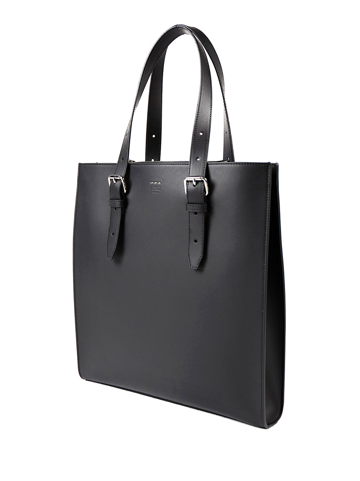 Totes Bags Fendi Matte Leather Minimal Tote 7va4167orf0gxn Ikrix Com