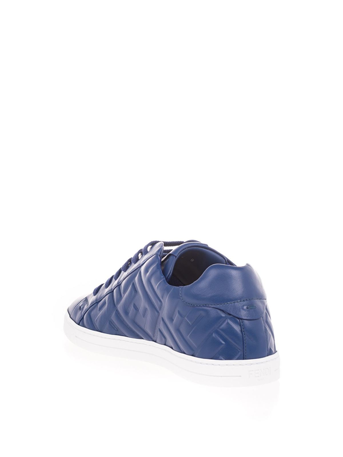fendi trainers blue