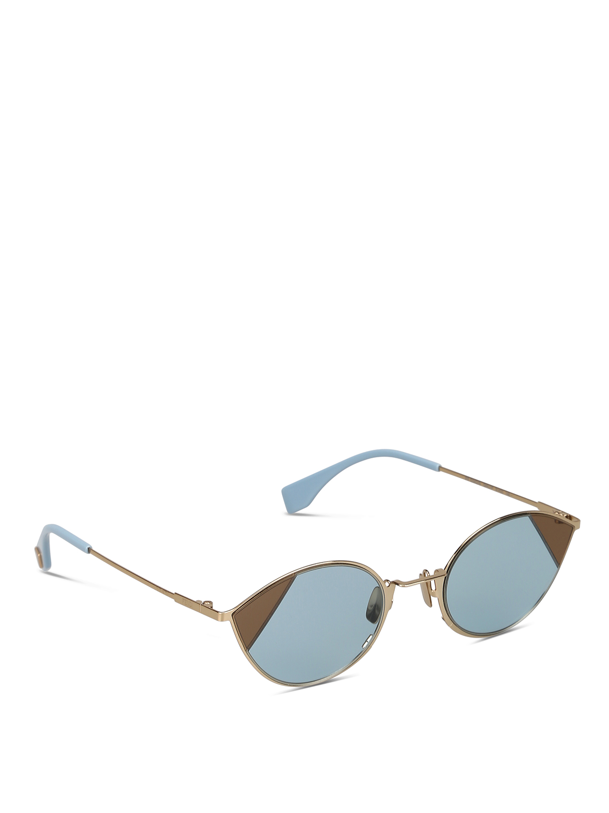fendi cut eye sunglasses