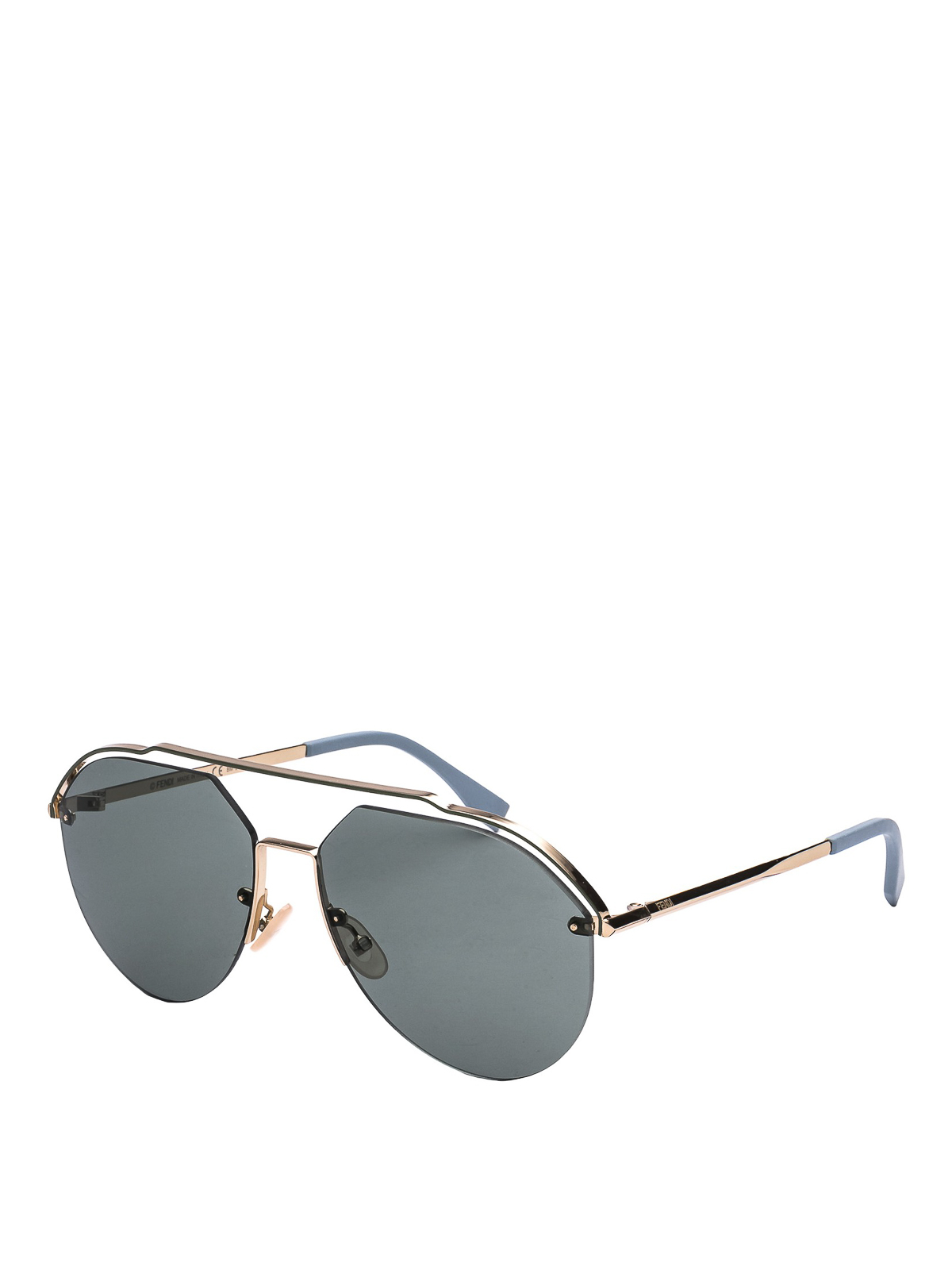 cat eye brown sunglasses