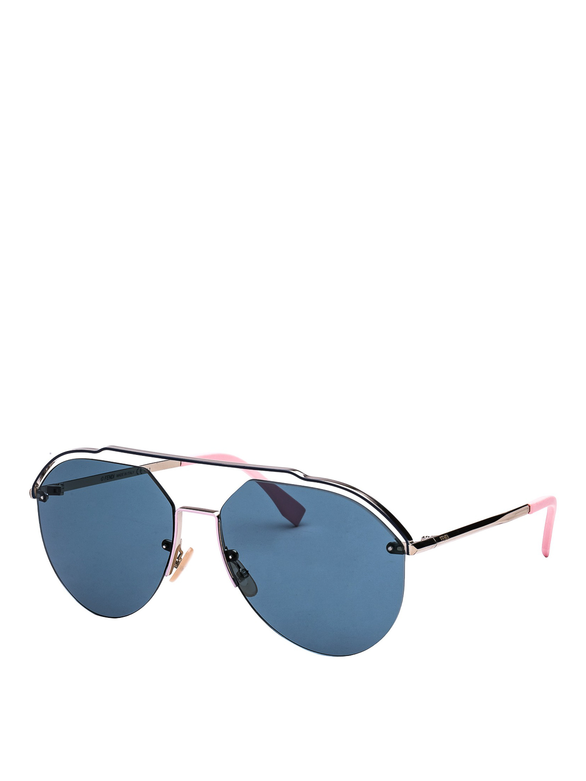 fendi sunglasses blue