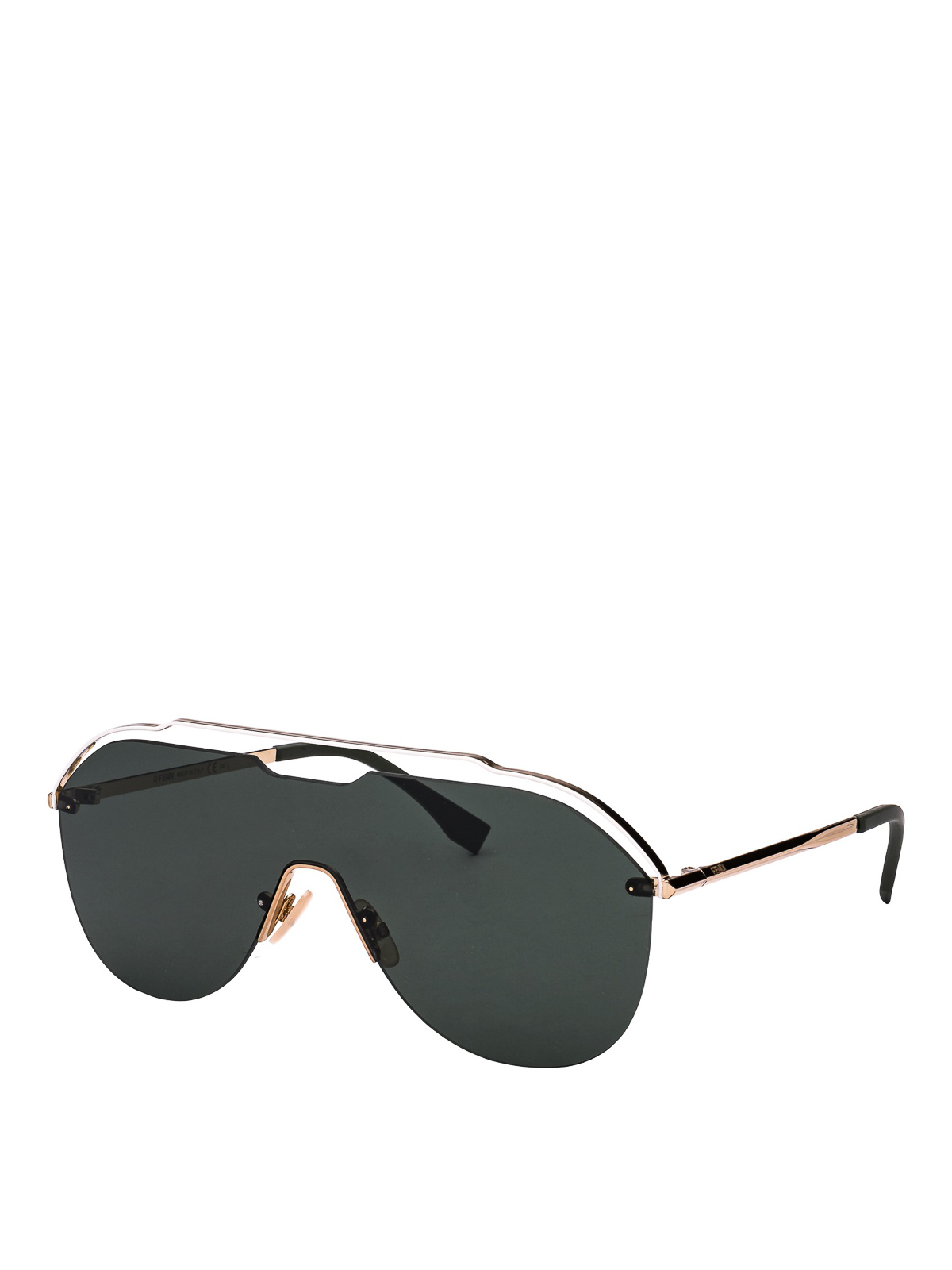 Fendi Fancy dark green sunglasses 