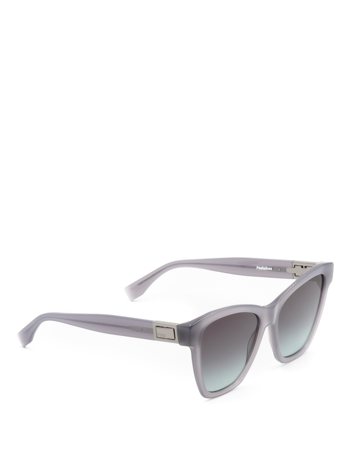 fendi grey sunglasses