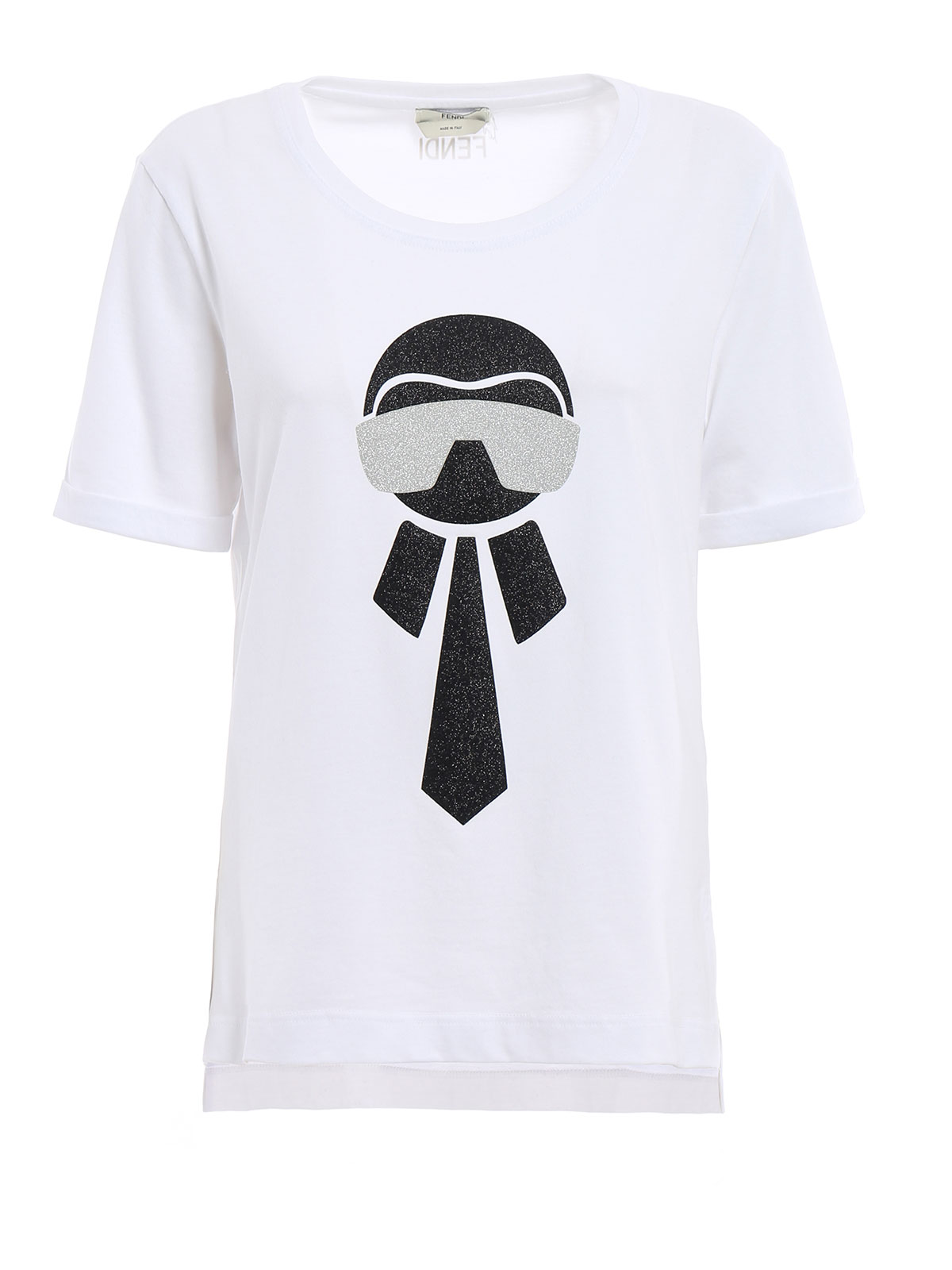 Fendi - Karlitoco embellished T-shirt 