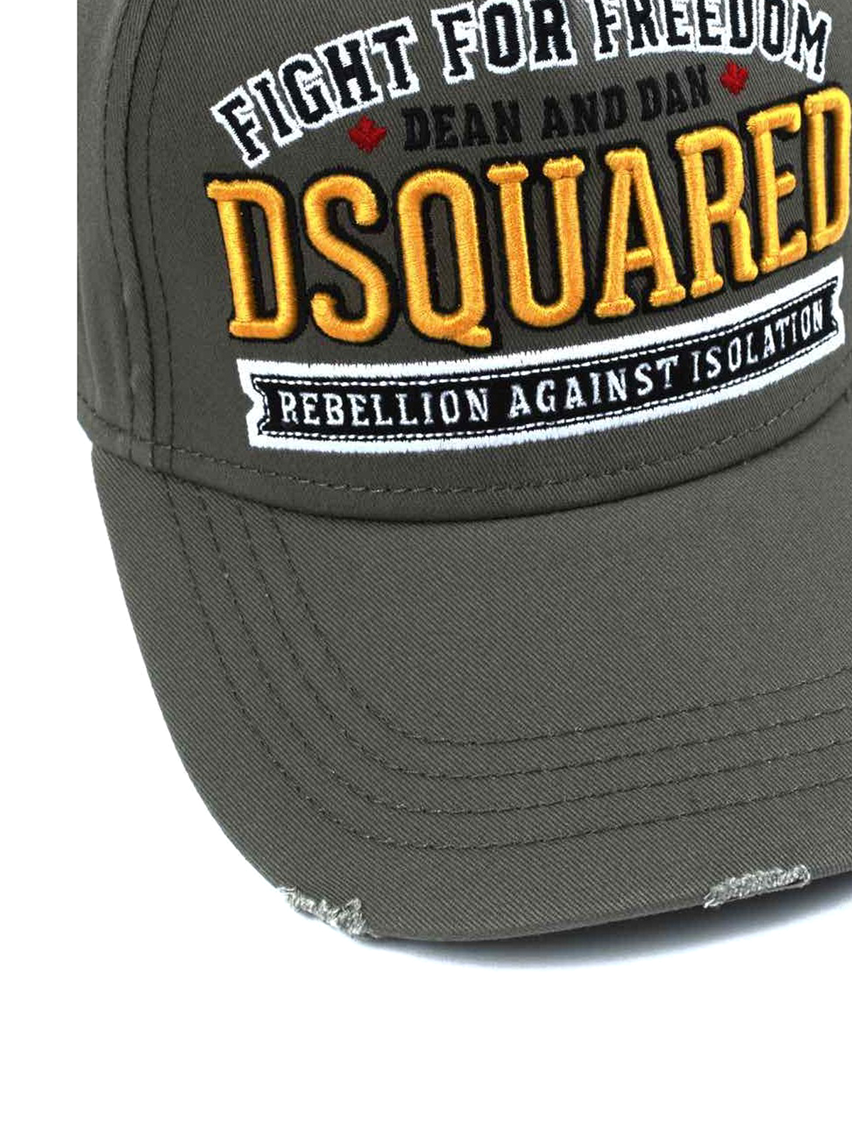 Demon Oeganda hand Hats & caps Dsquared2 - Fight for Freedom baseball cap - BCM100305C000018066