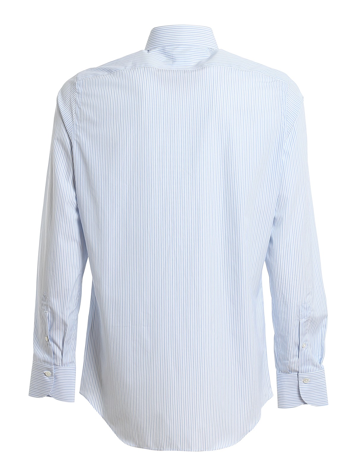 Shirts Finamore 1925 - Striped Giza 45 cotton shirt - C0239MILANO21
