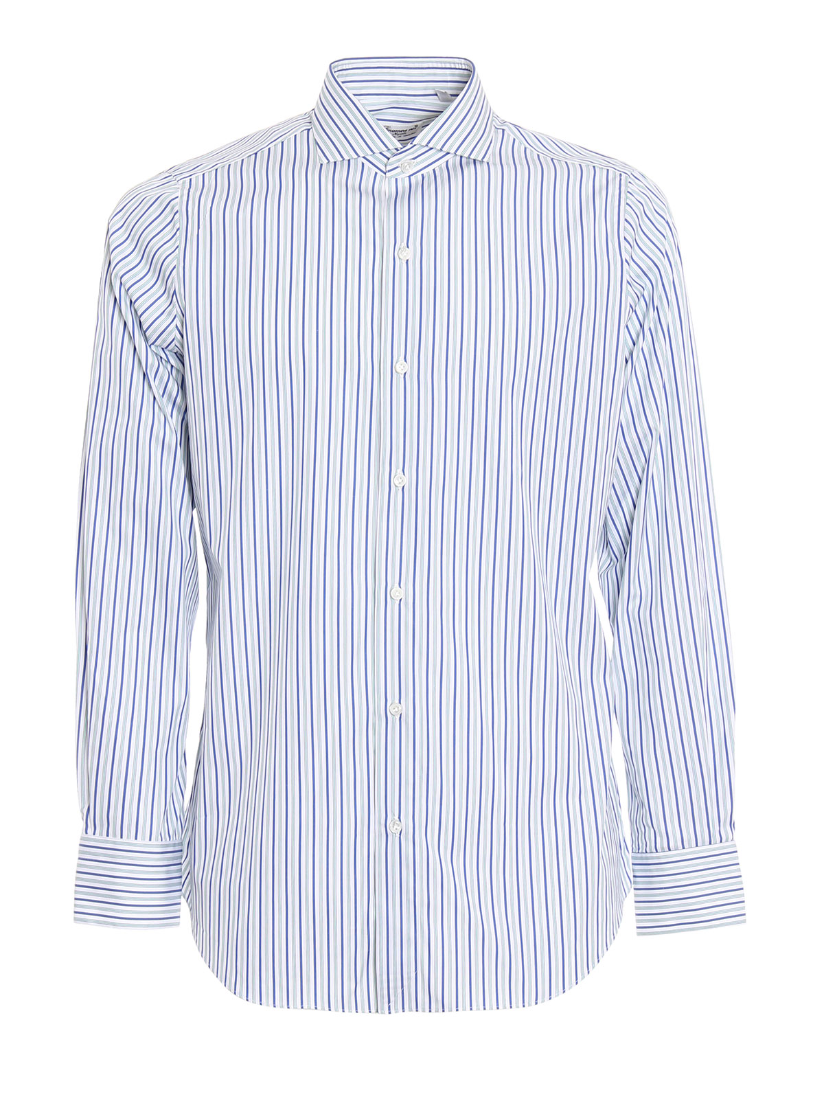Shirts Finamore 1925 - Striped Milano shirt - MILANO01219301 | iKRIX.com