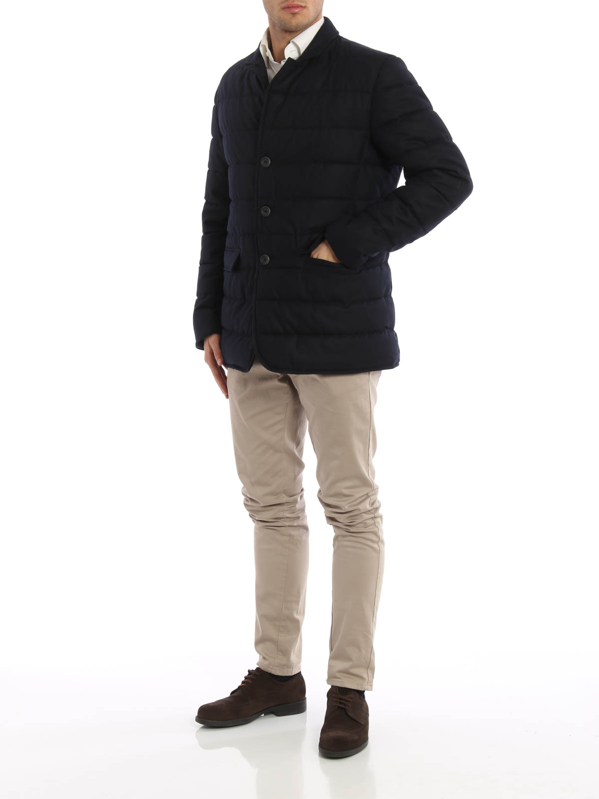 Padded jackets Herno - Flannel padded 