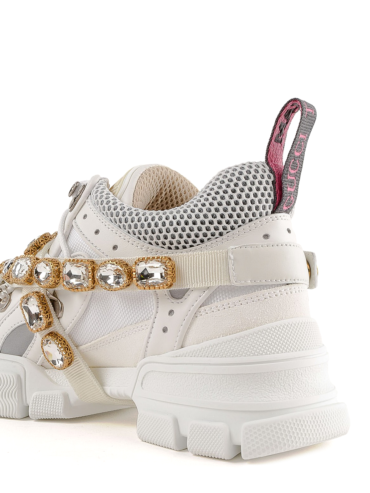 gucci flashtrek sneaker with removable crystals replica