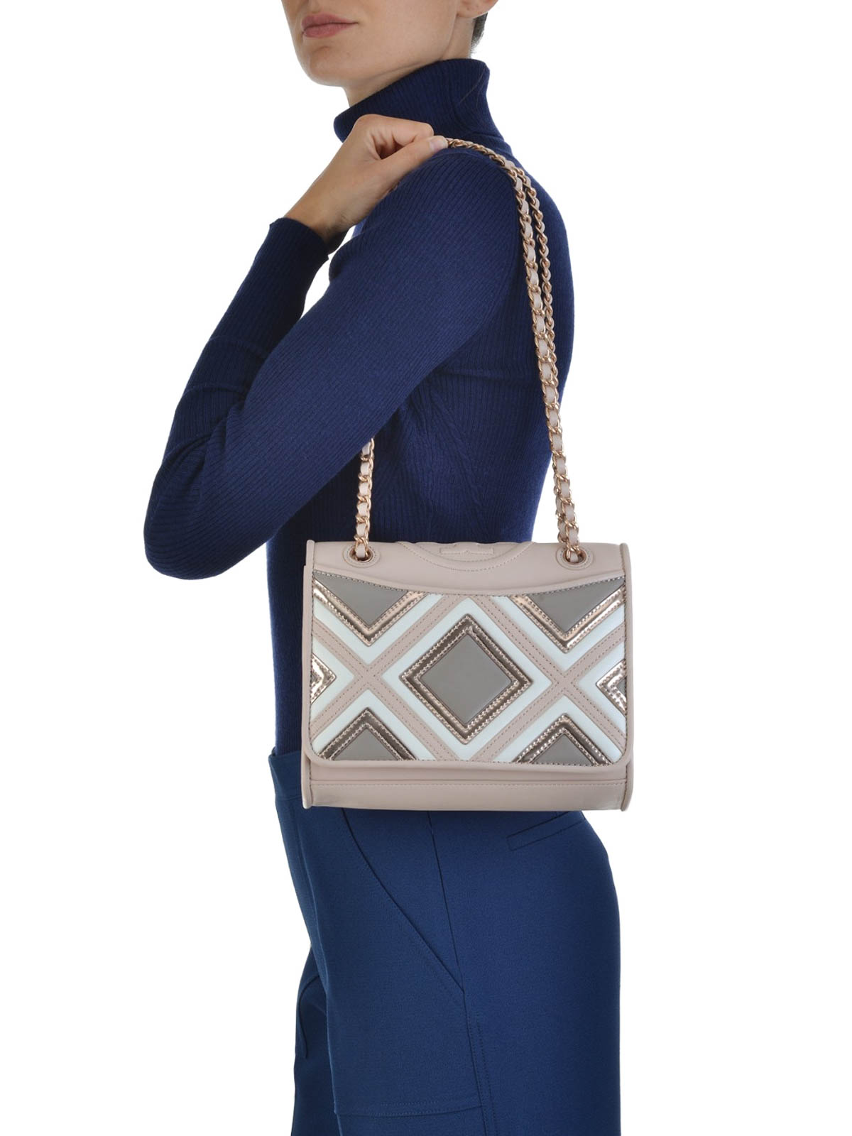 tory burch geo crossbody