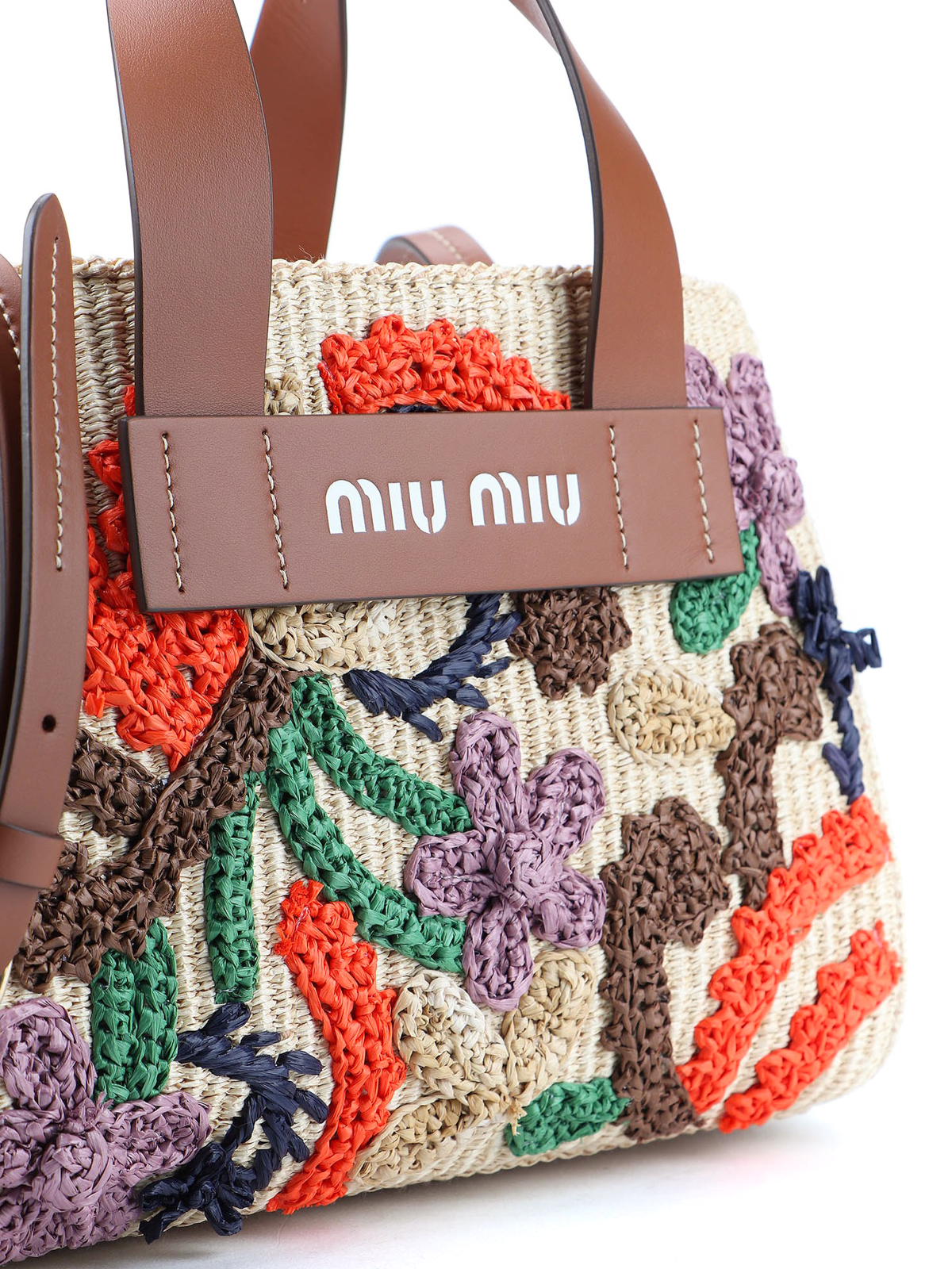 miu miu embroidered bag