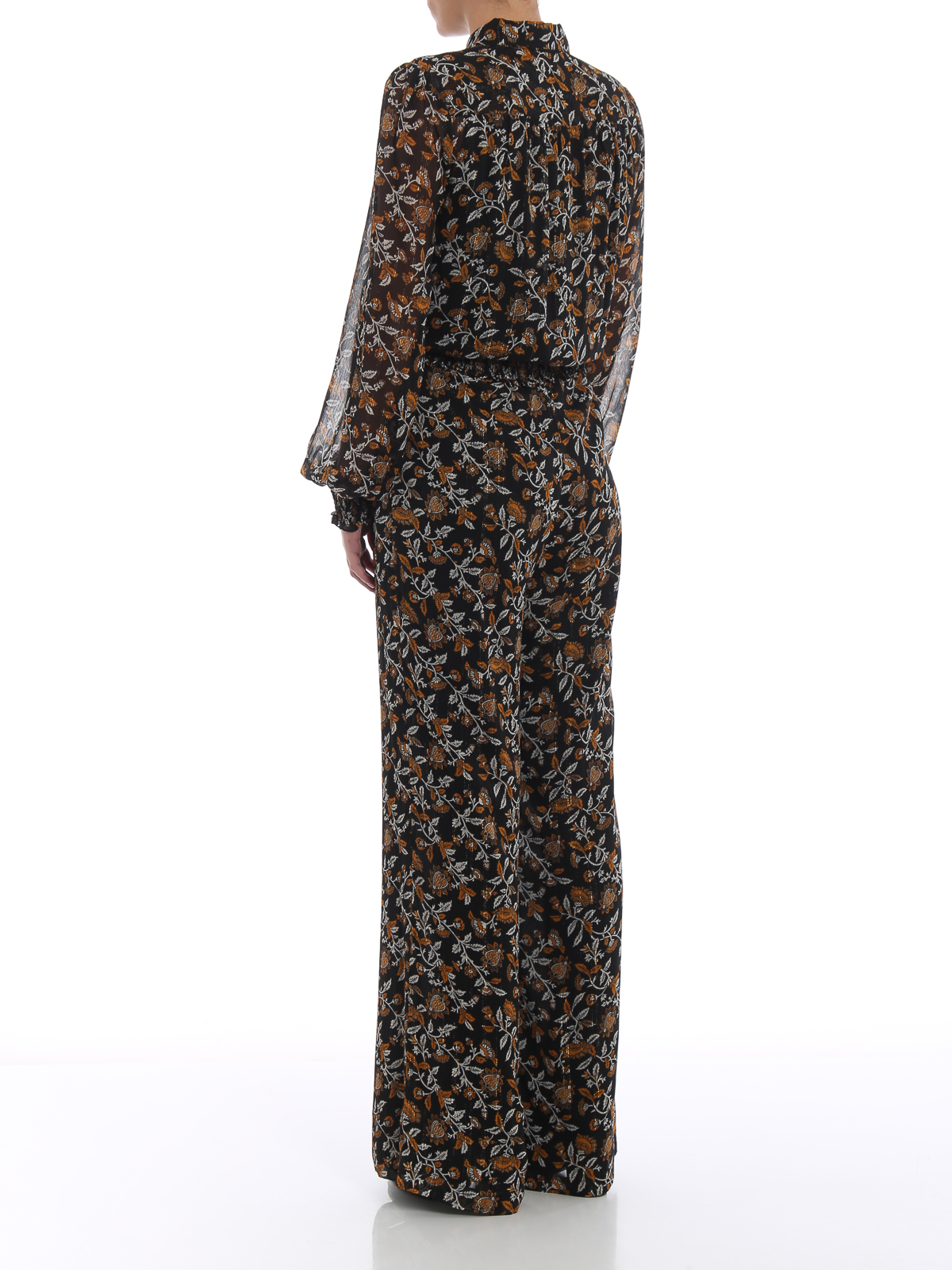 Jumpsuits Michael Kors - Floral print georgette long sleeves 