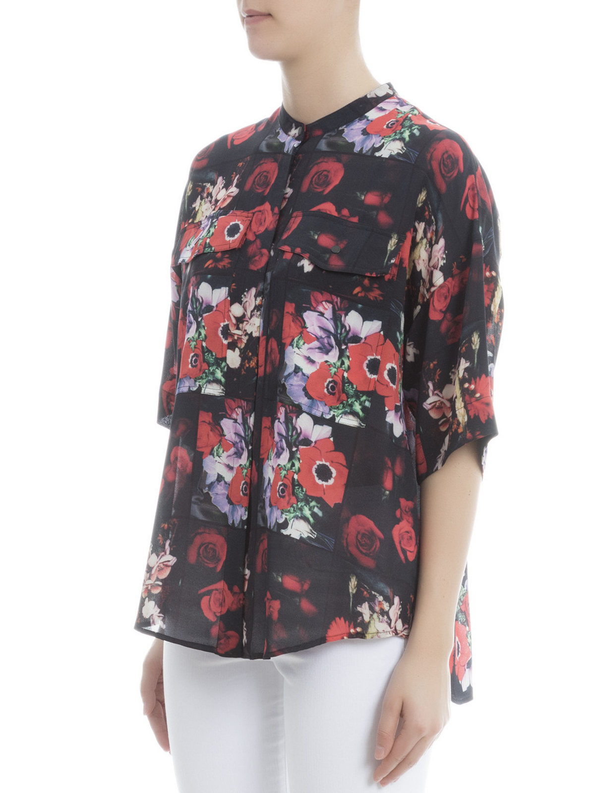 kenzo flower shirt