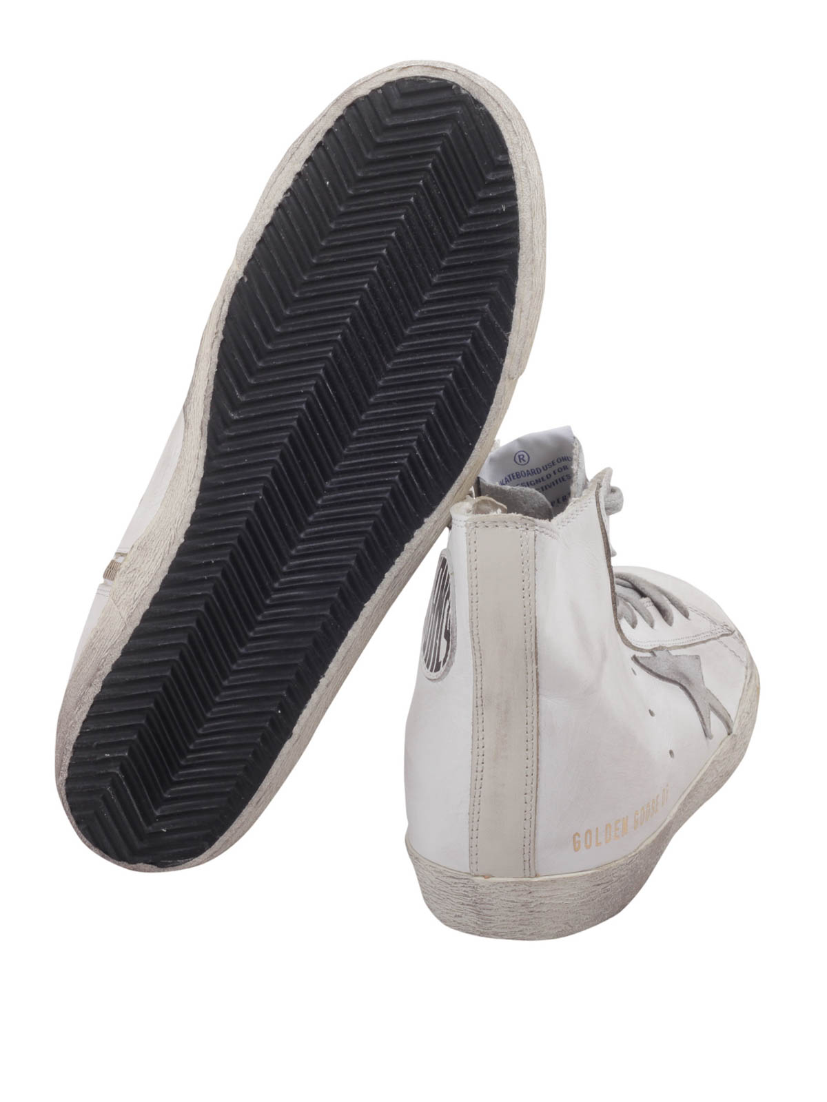 golden goose francy high top sneakers