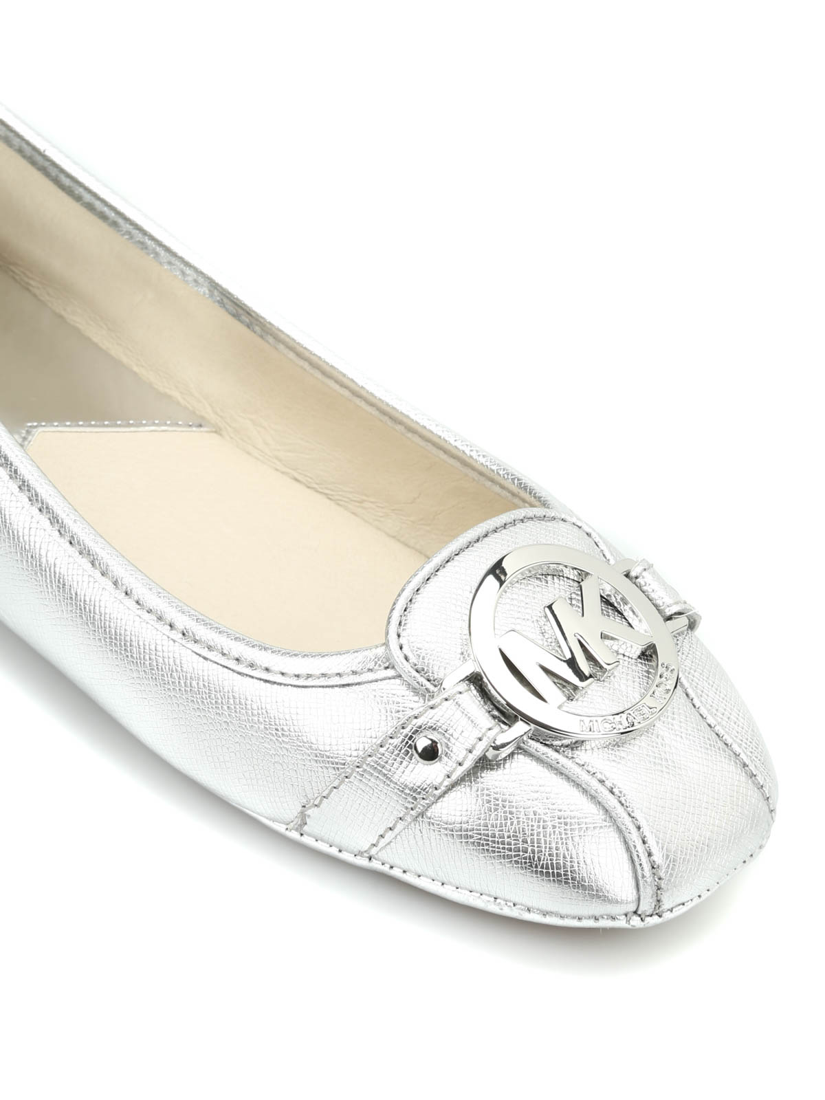 silver shoes michael kors
