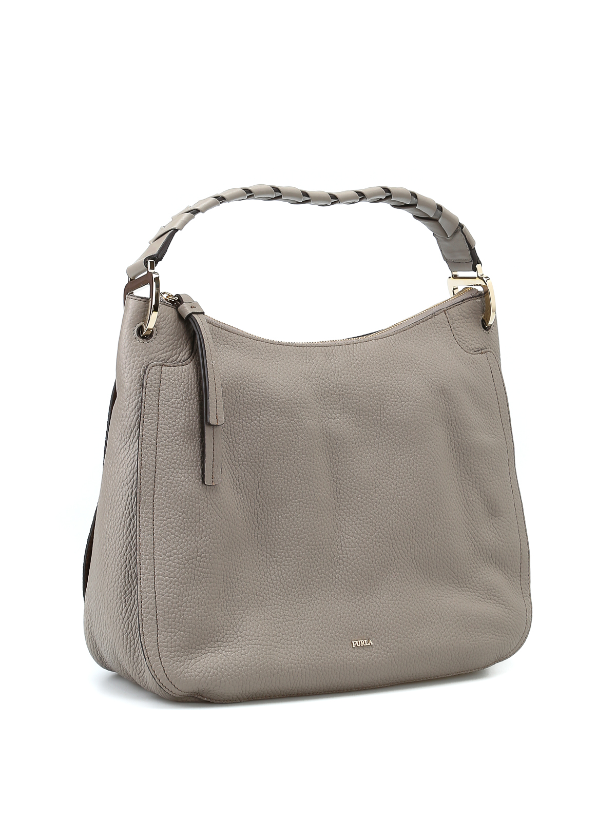 Shoulder bags Furla - Rialto greige hobo bag - 981782 | iKRIX.com