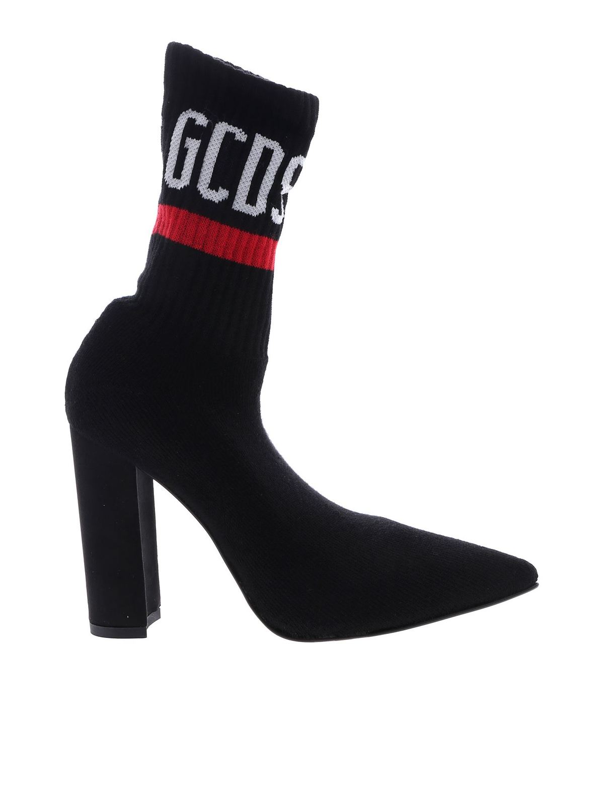 Ankle boots Gcds - Black ankle boots with GCDS logo - CC94W01022602