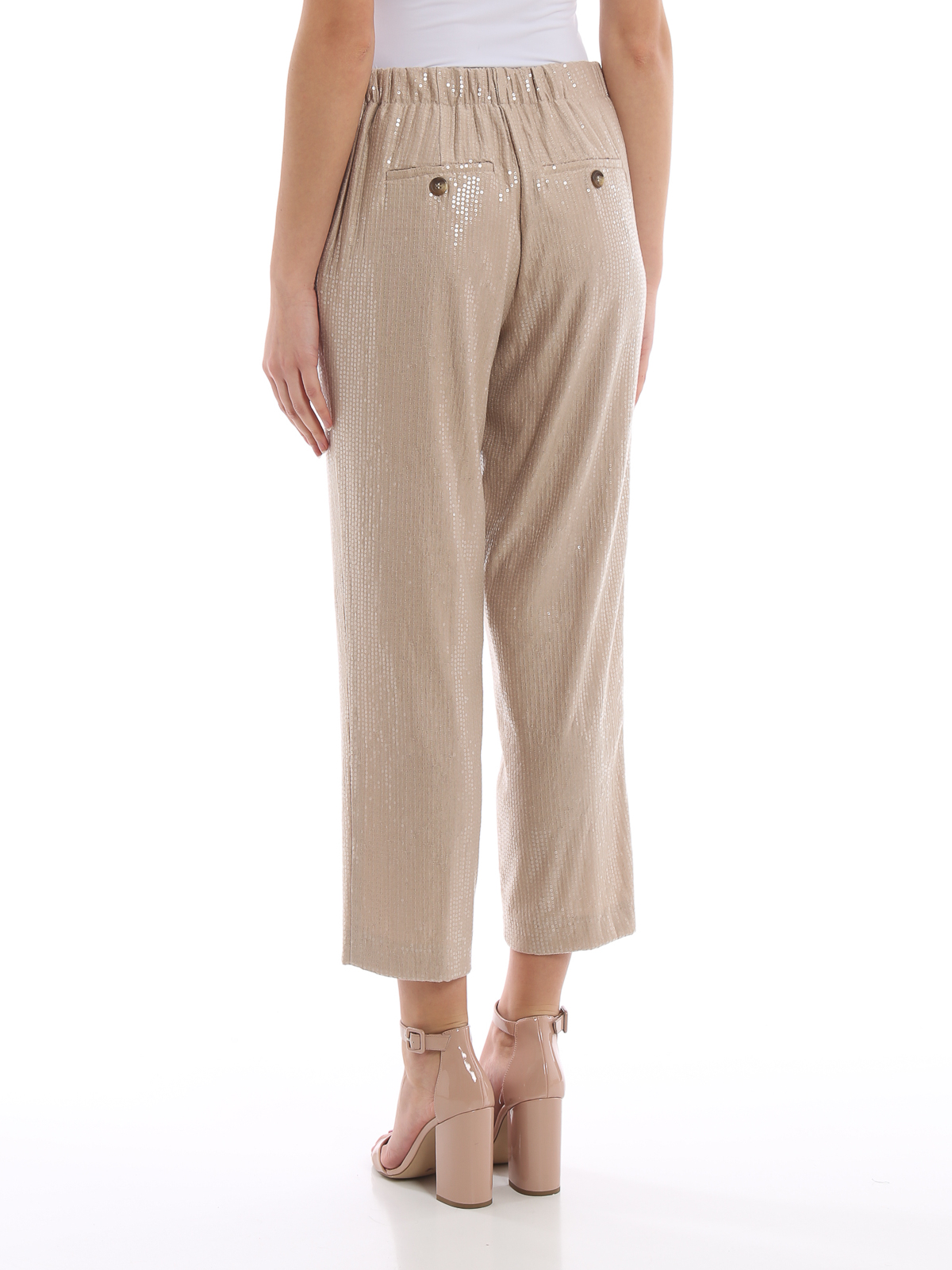 Tailored & Formal trousers Kiltie glowing slipon pants