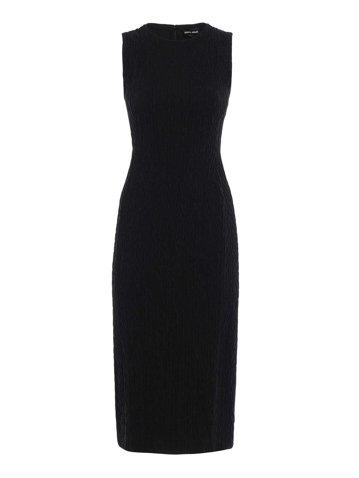 Evening dresses Giorgio Armani - Embossed stretch fabric dress ...