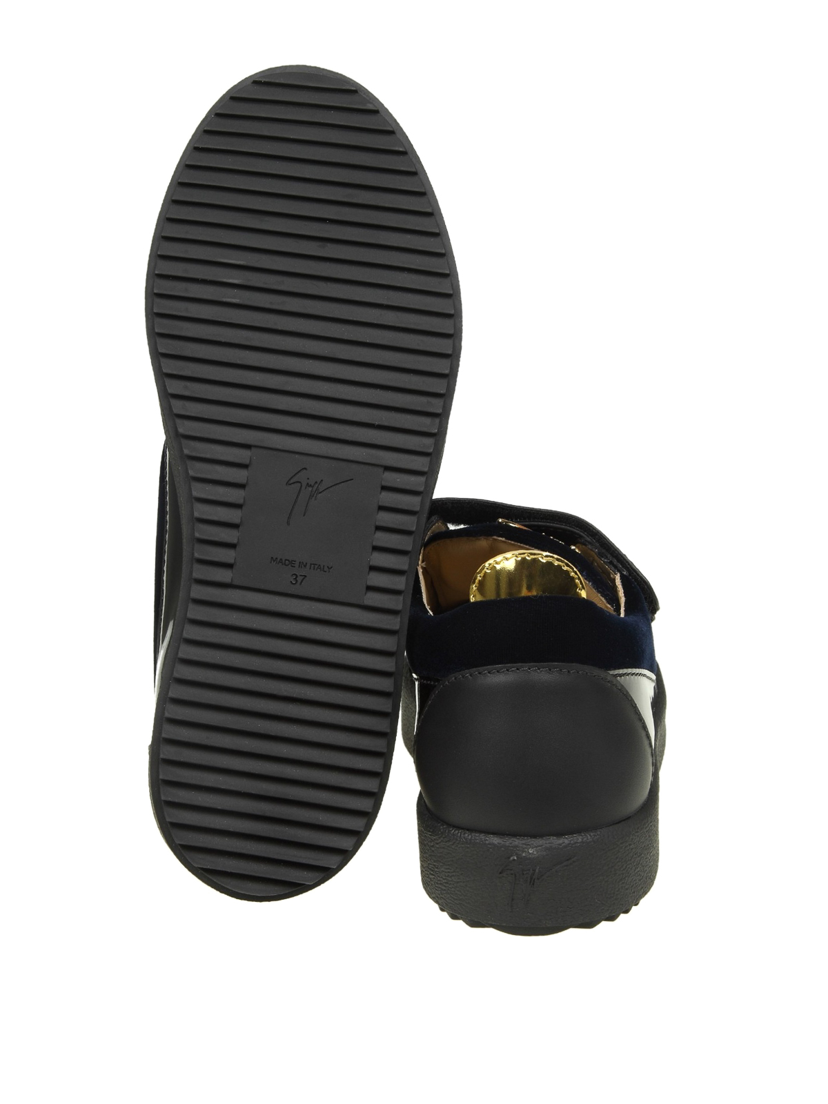 Trainers Giuseppe Zanotti - Blue velvet 