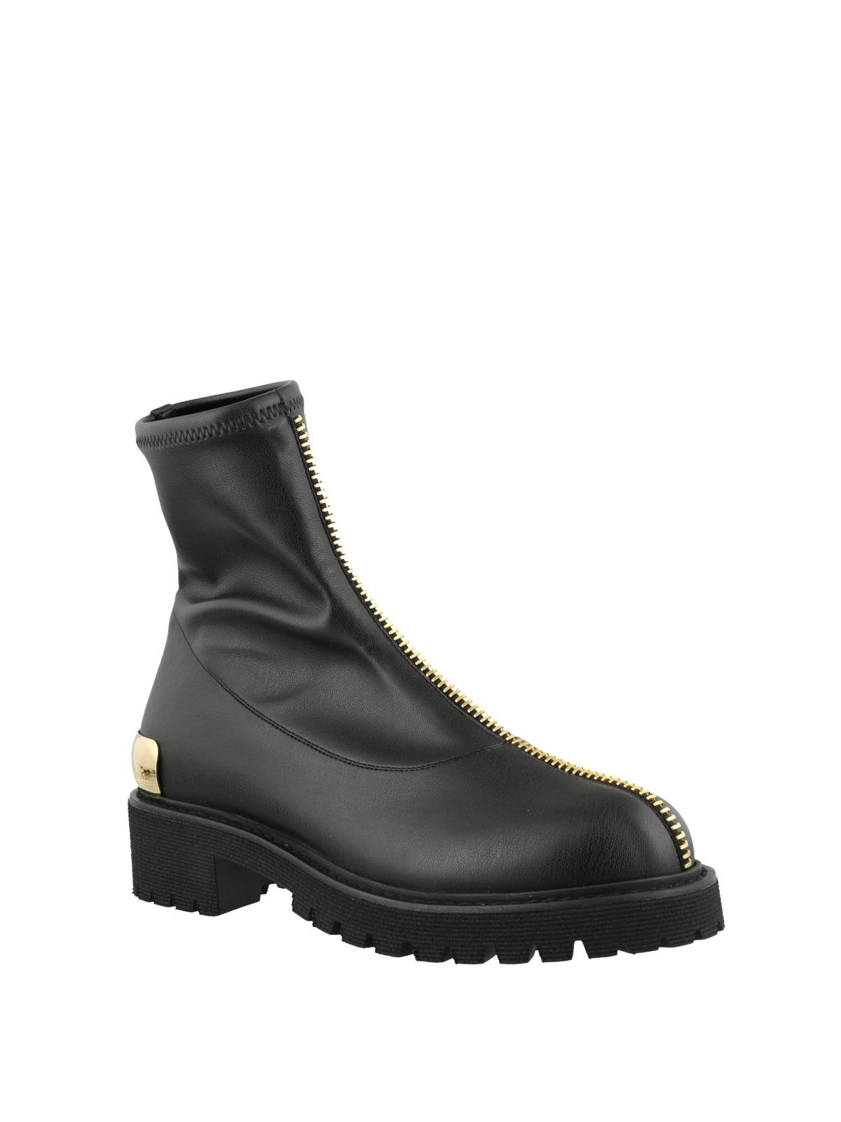 giuseppe zanotti leather ankle boots
