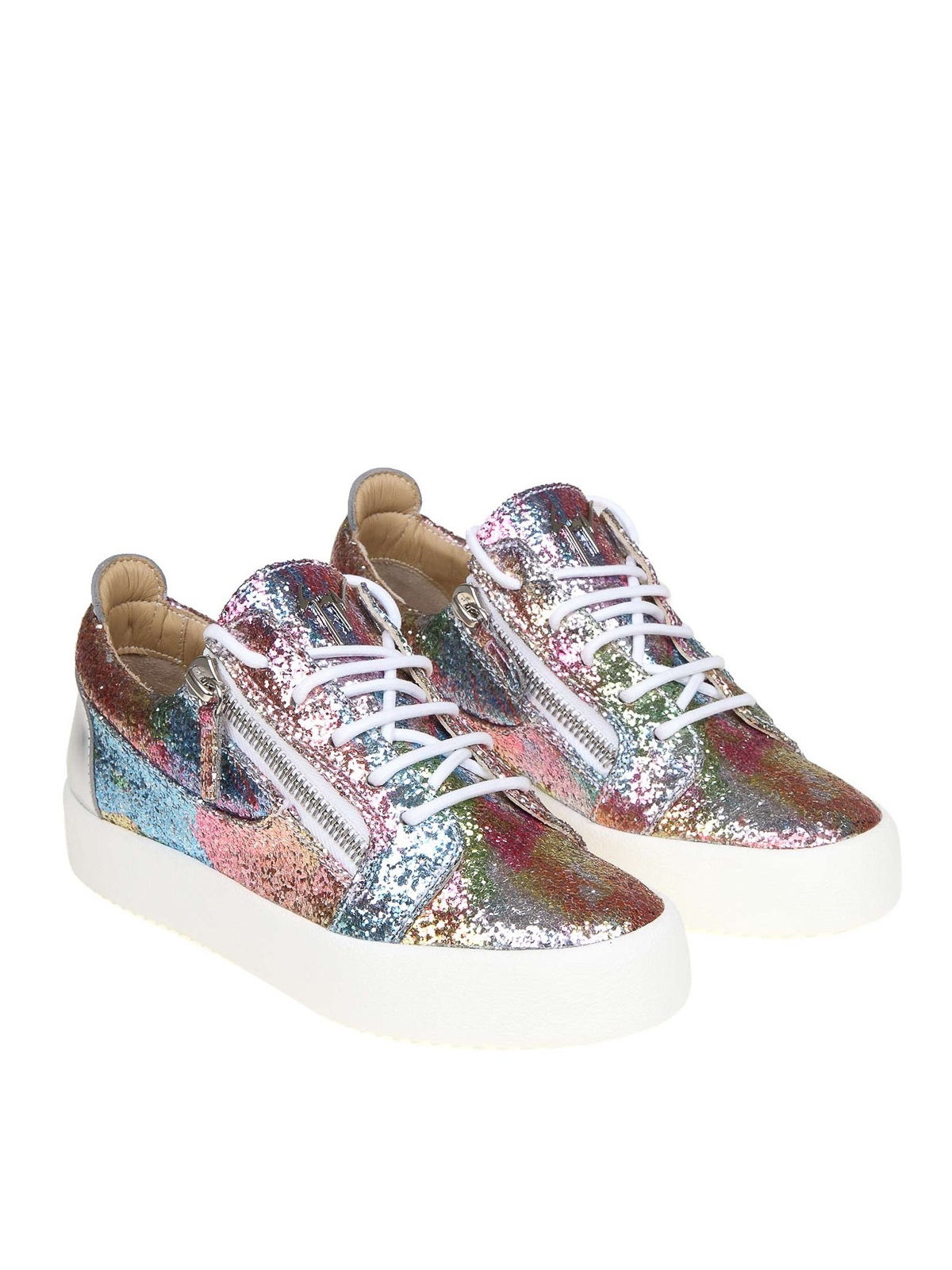 Gail multicoloured glitter sneakers 