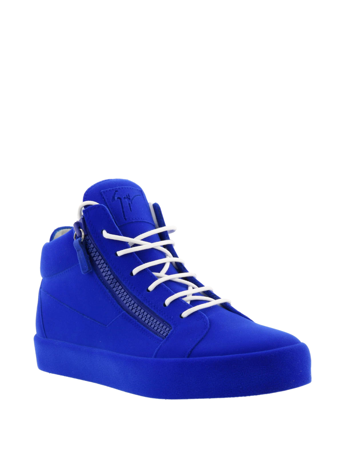 zanotti blue sneakers