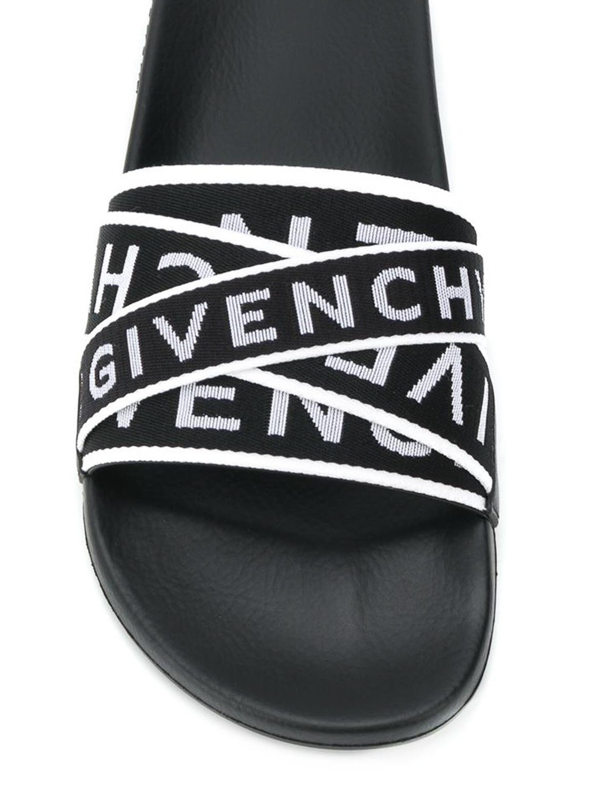 Givenchy - Givenchy 4G jacquard pool slides - sandals - BH300DH0A5004
