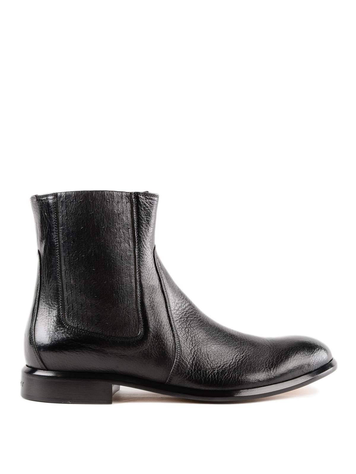 Ankle boots Givenchy - Cruz polished leather Chelsea boots - BH600JH04D001