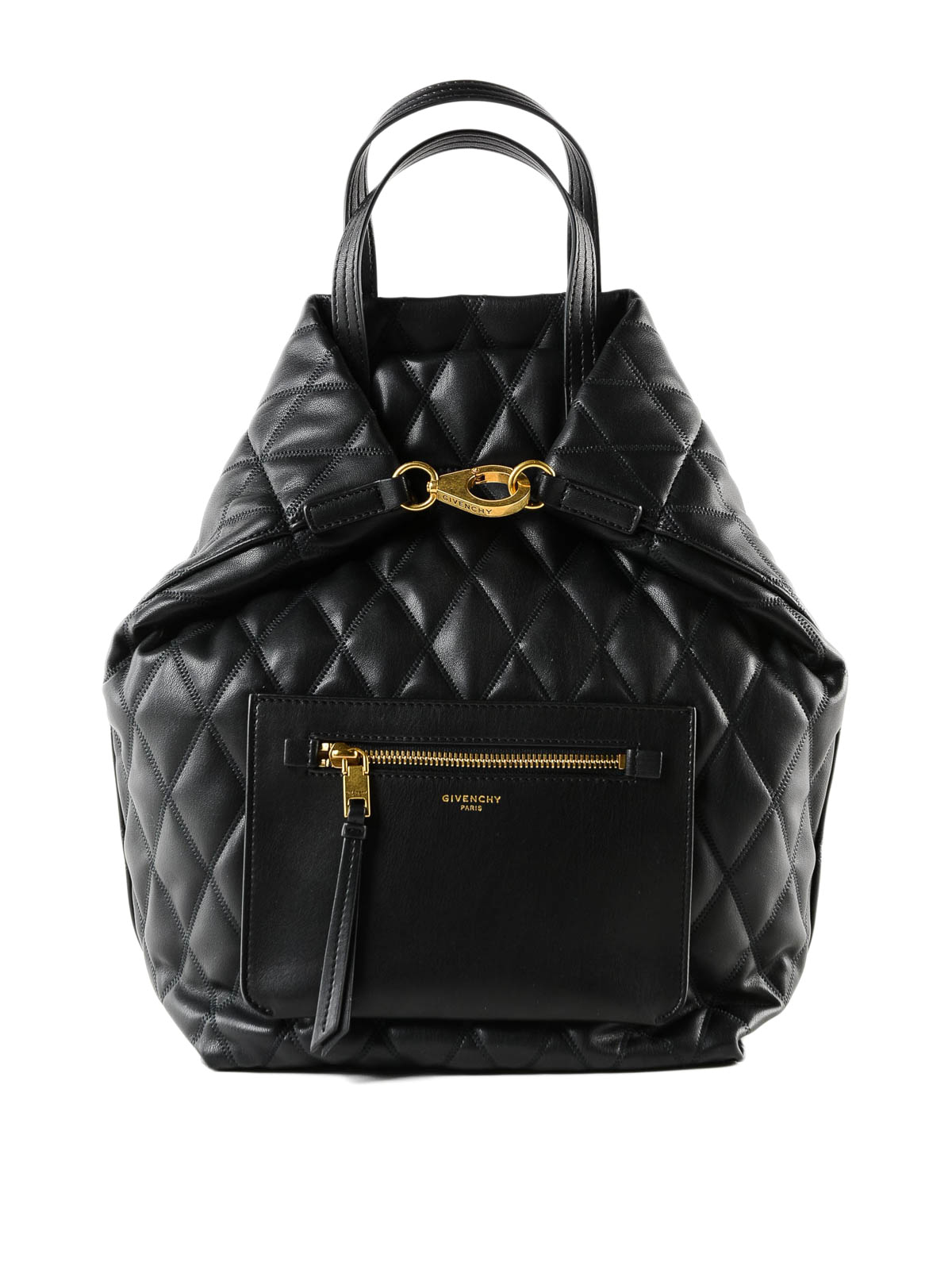 Givenchy - Duo quilted black backpack 