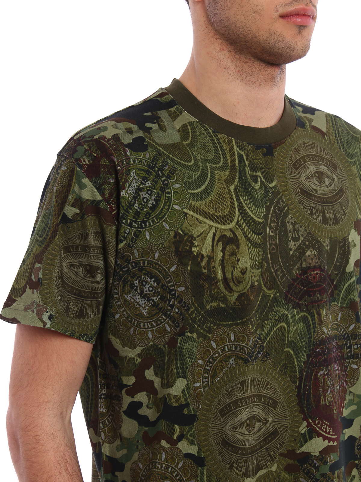 givenchy camo t shirt