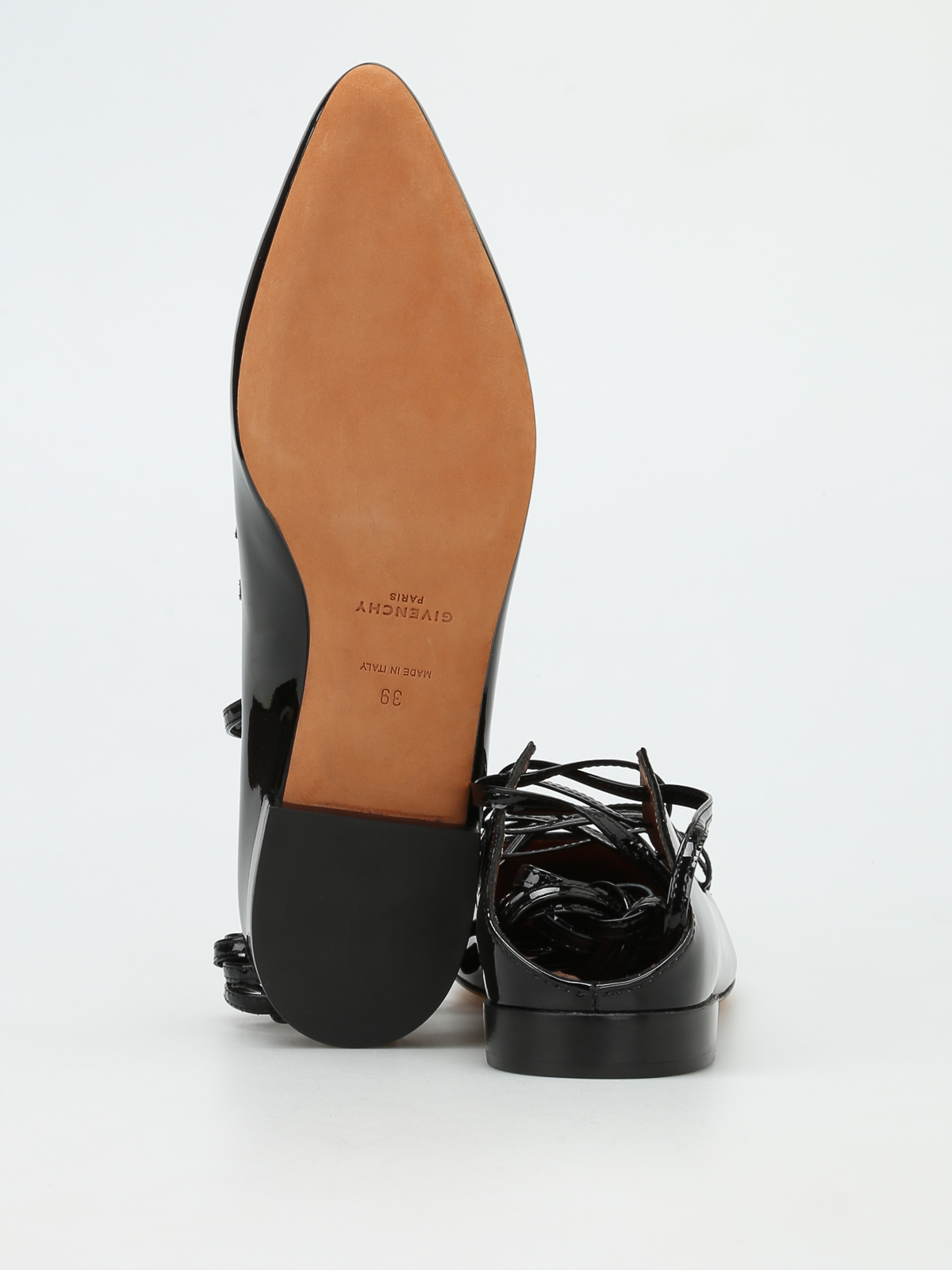 patent leather ballerinas - flat shoes 