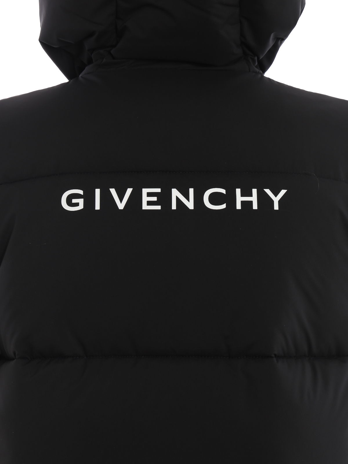 givenchy hooded puffer jacket