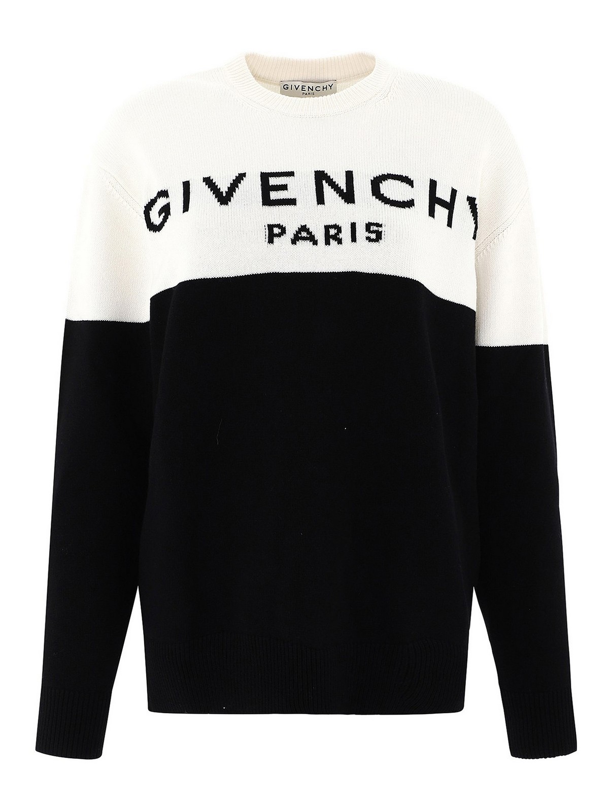 Crew necks Givenchy - Logo two-tone sweater - BW90AE4Z7H004 