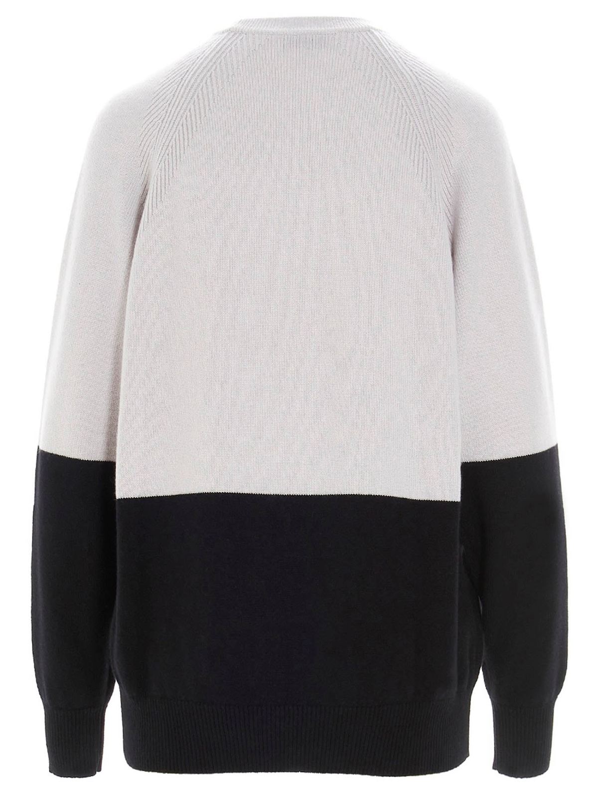 یقه گرد Givenchy - Two-tone 4G sweater 