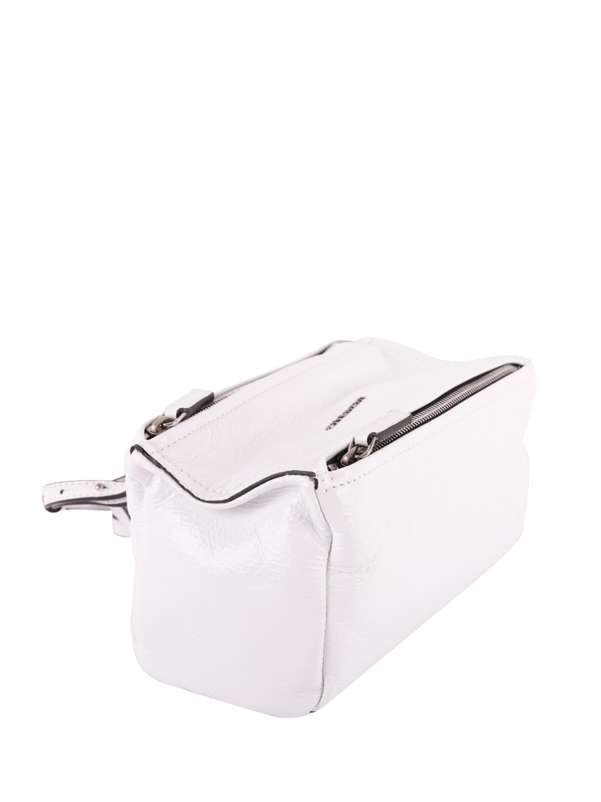 mini white purse