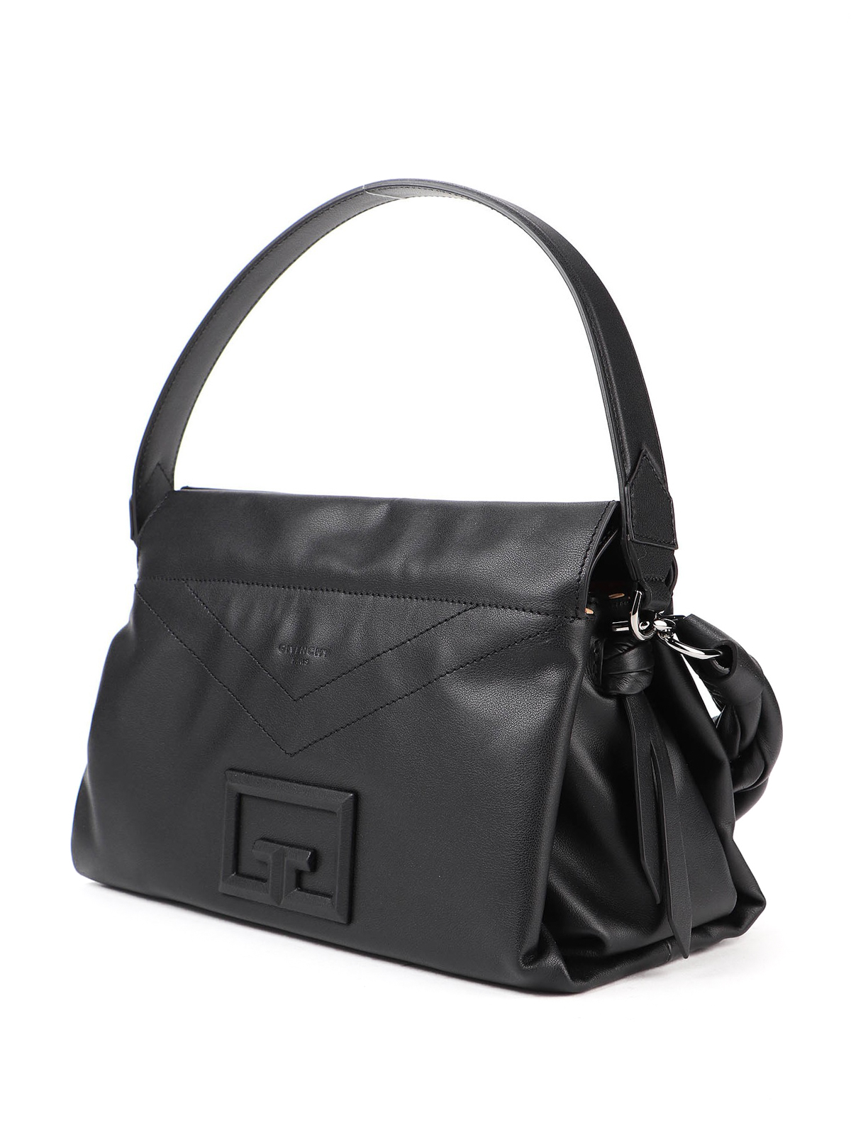 Shoulder bags Givenchy - ID93 medium black leather bag - BB50ENB0VT001
