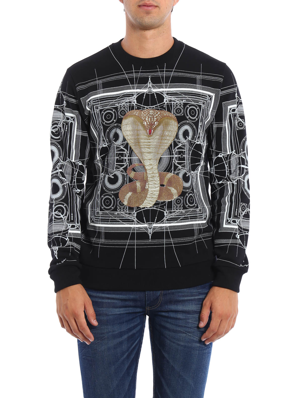 Givenchy - Cobra cotton sweatshirt 