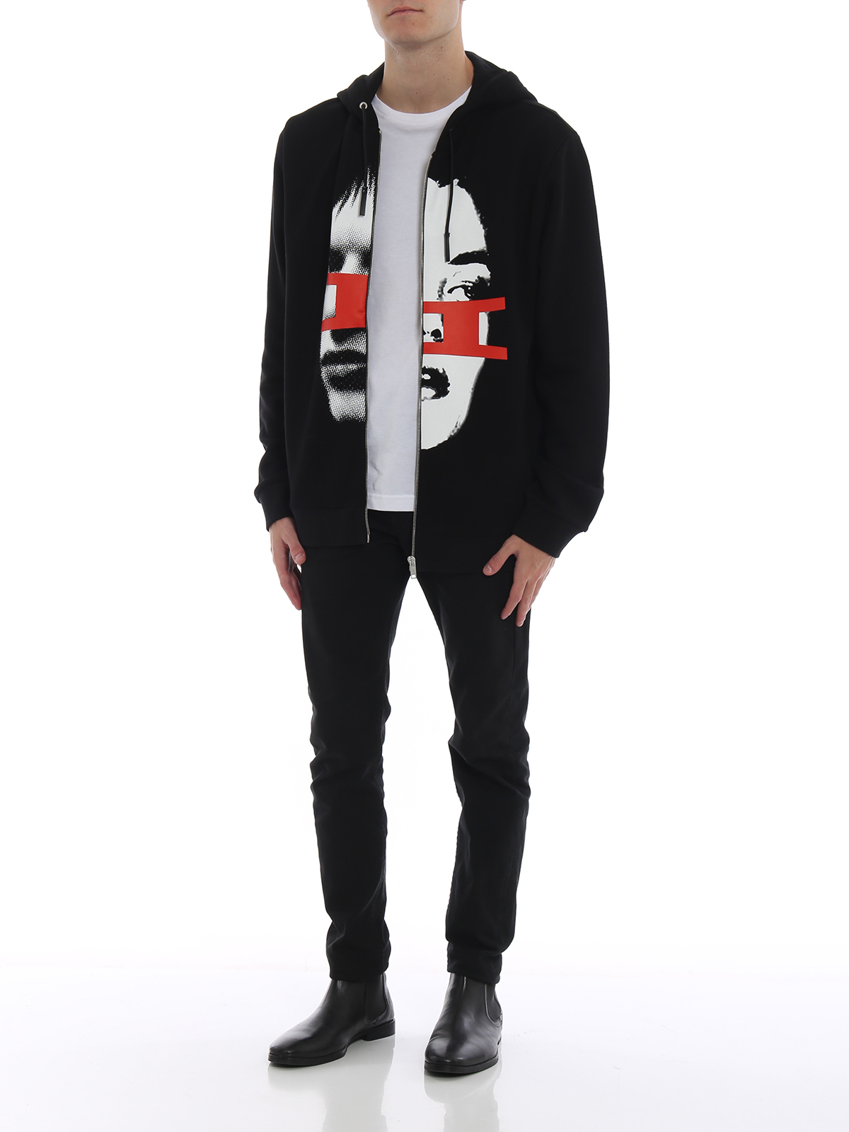 givenchy zip hoodie