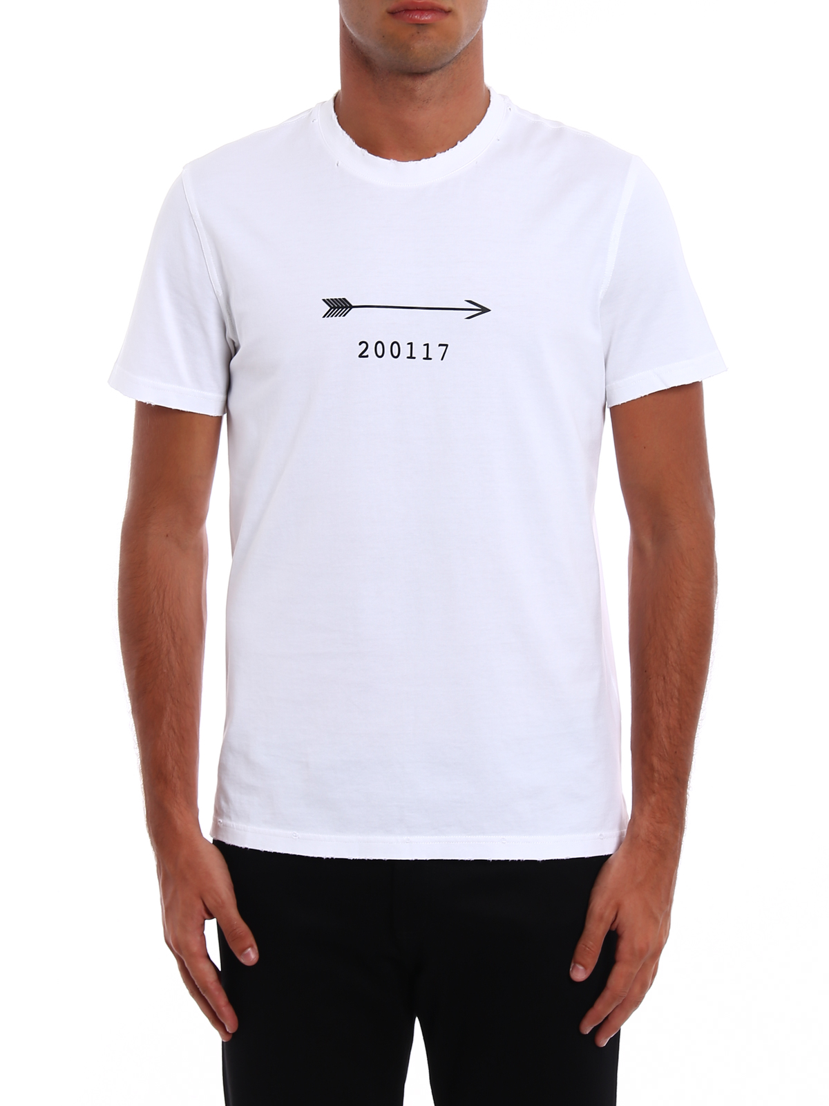 Givenchy - Arrow print cotton T-shirt 