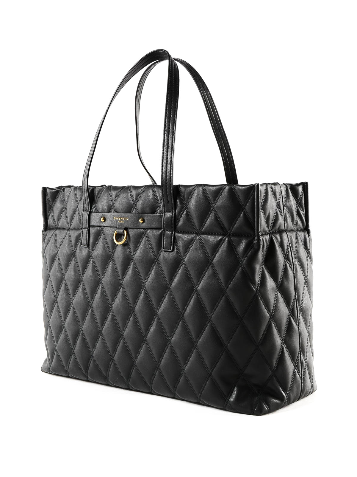 Givenchy - Duo quilted black tote bag - totes bags - BB506RB0CK001