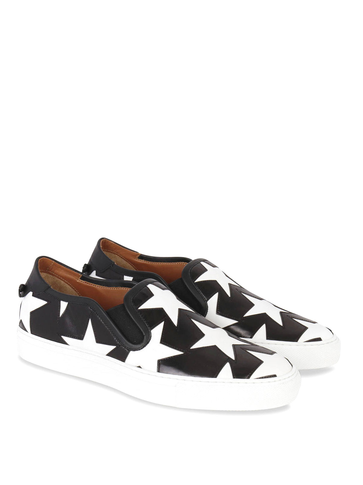 Givenchy - STAR PATCH SLIP-ON SNEAKERS 