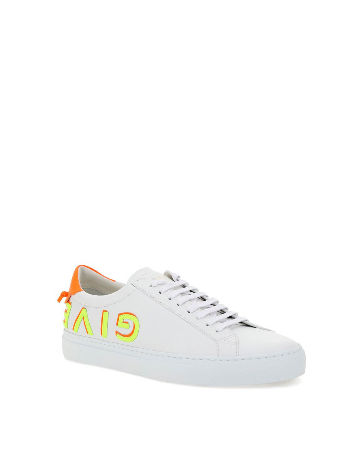 Trainers Givenchy Upside-down Logo Sneakers In White BH001DH0E2116 ...