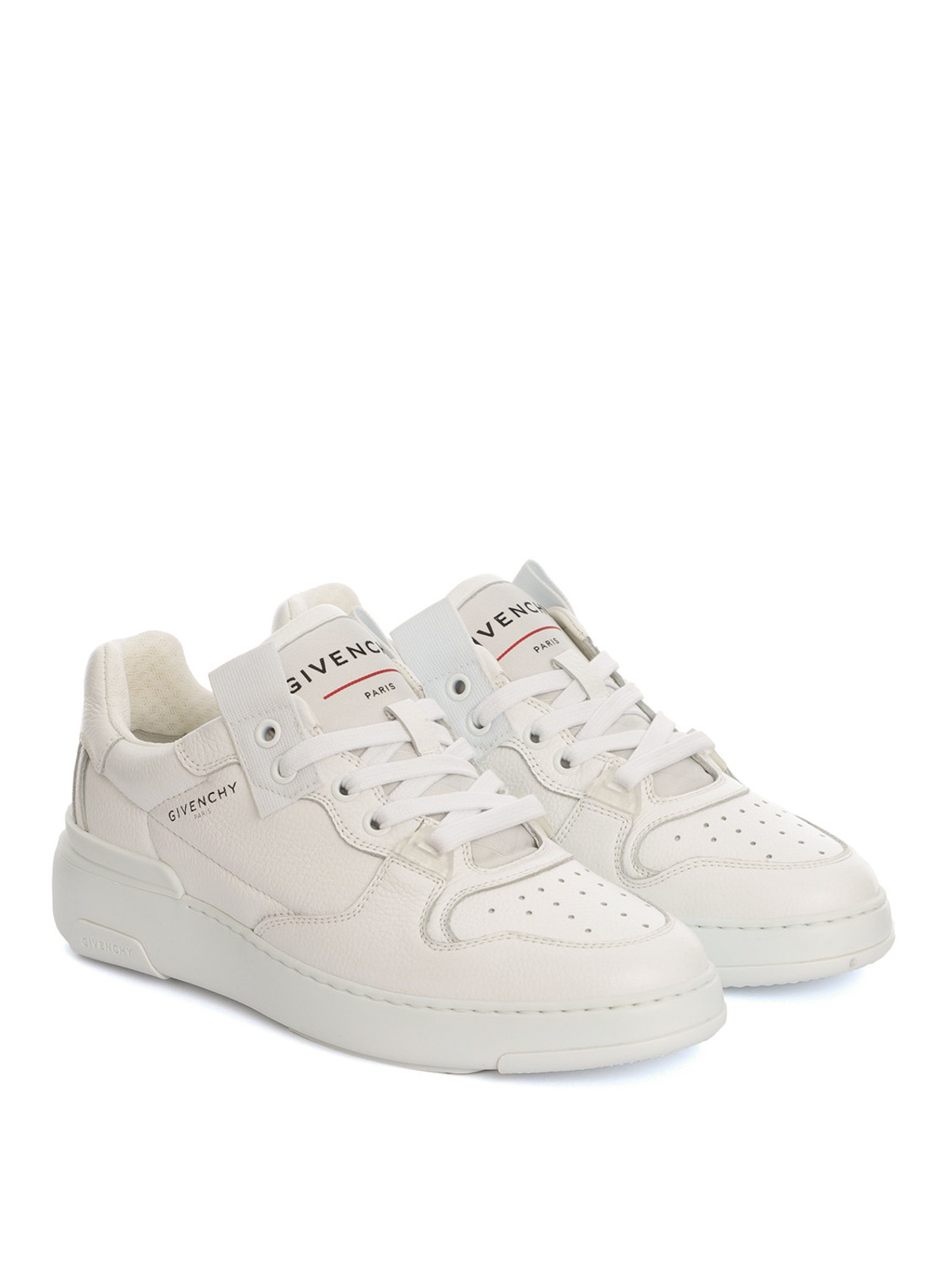 Trainers Givenchy - Wing low top leather sneakers - BE0010E0L9100