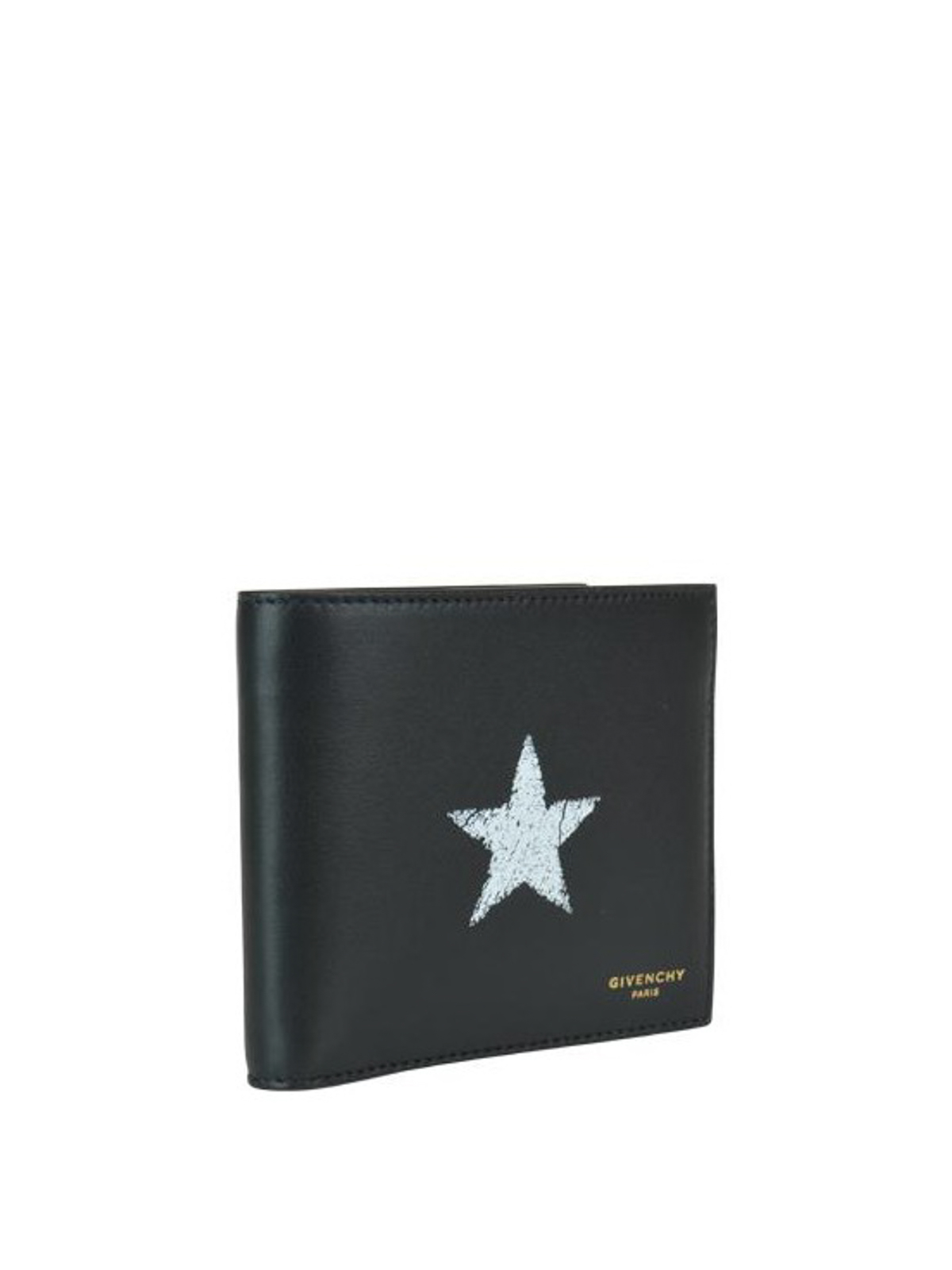 Wallets & purses Givenchy - Contrasting star print leather bi-fold wallet -  BK6005K0C7001