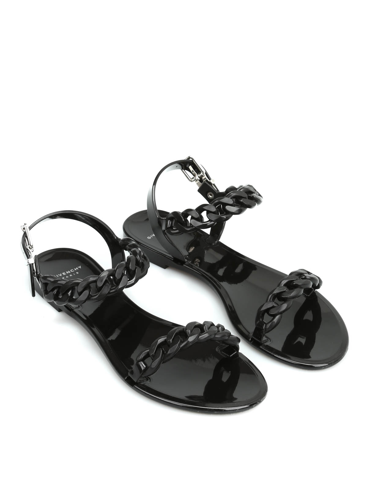 Top 47+ imagen givenchy rubber sandals