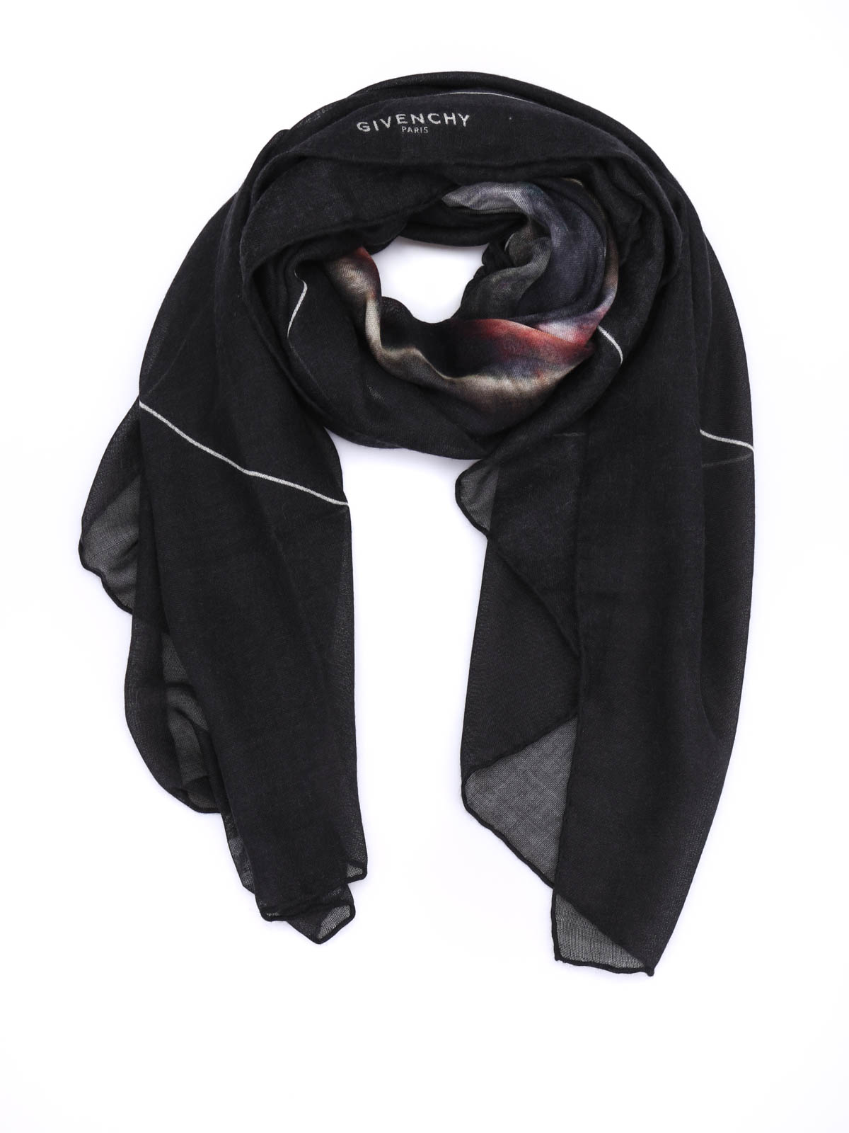 Scarves Givenchy - Monkey cashmere scarf - 1212GVSA7161 | iKRIX.com