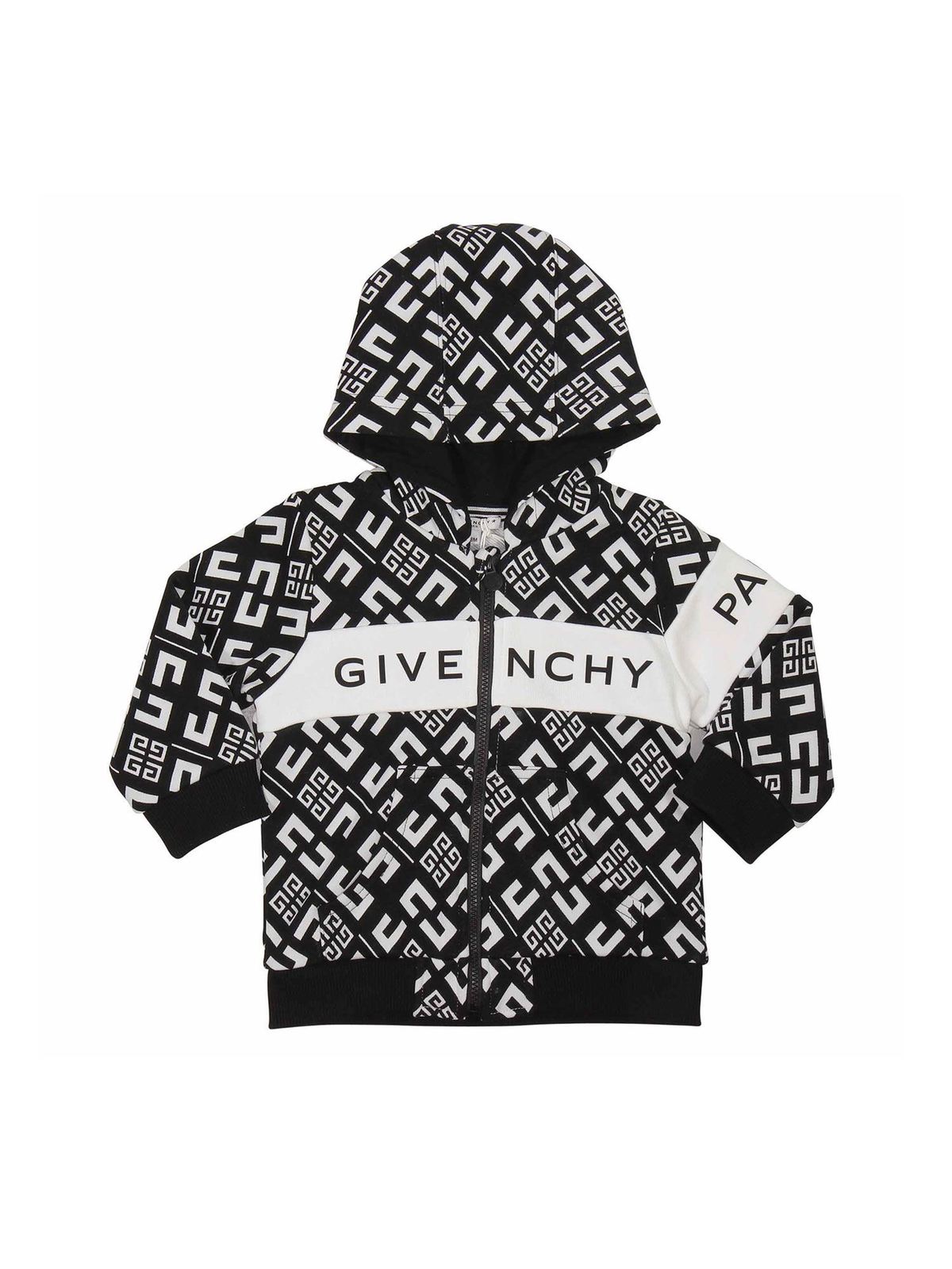 black and white givenchy sweatshirt