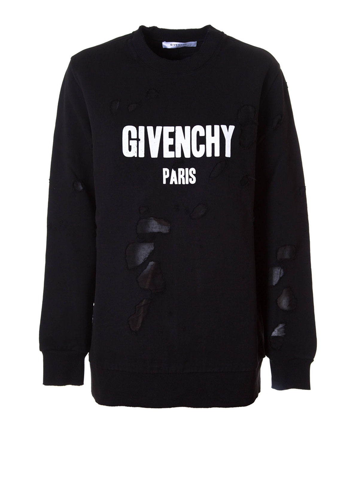 givenchy sweatshirt destroyed